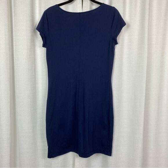 Lilly Pulitzer Navy Blue Brewster Short Sleeve T-Shirt Dress Sz.S - Picture 11 of 16